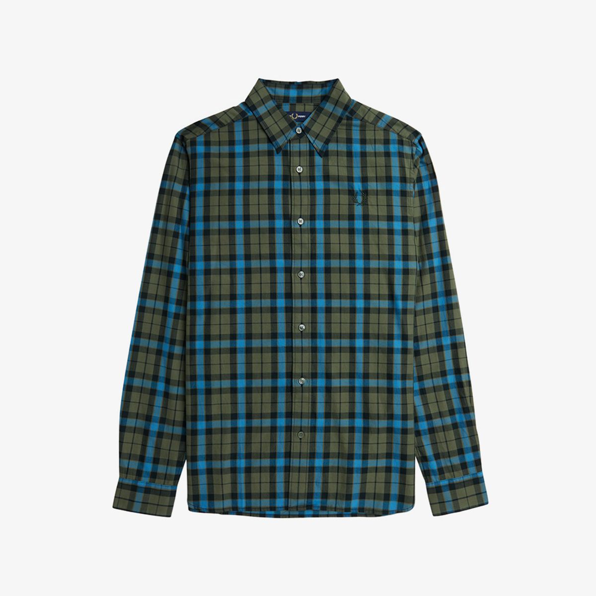 프레드페리(FRED PERRY) [Sharp] 타탄 트윌 셔츠 (W19) AFPM2438506-W19