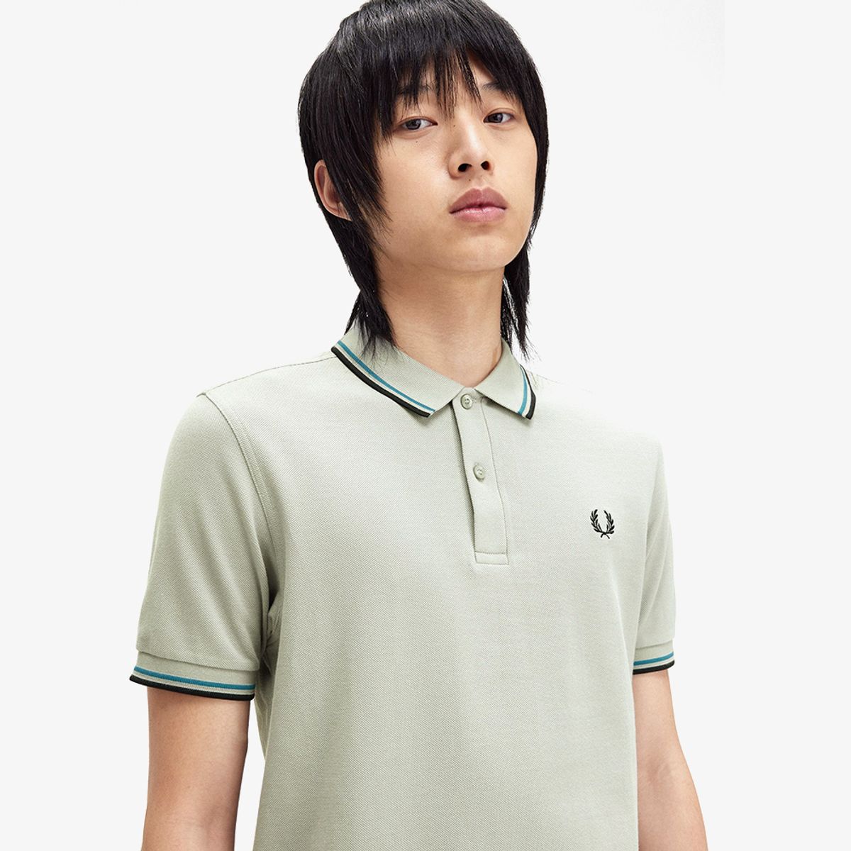 프레드페리(FRED PERRY) [M3600] 트윈 팁 프레드페리 셔츠 (W66) AFPM2433600-W66
