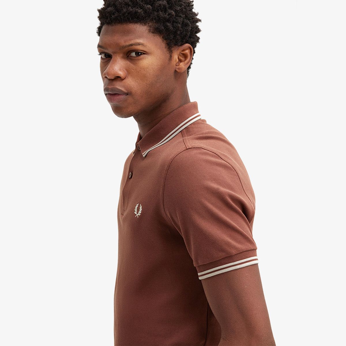 프레드페리(FRED PERRY) [M3600] 트윈 팁 프레드페리 셔츠 (W52) AFPM2433600-W52
