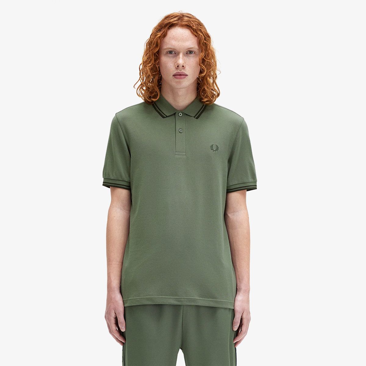 프레드페리(FRED PERRY) [M3600] 트윈 팁 프레드페리 셔츠 (W49) AFPM2433600-W49