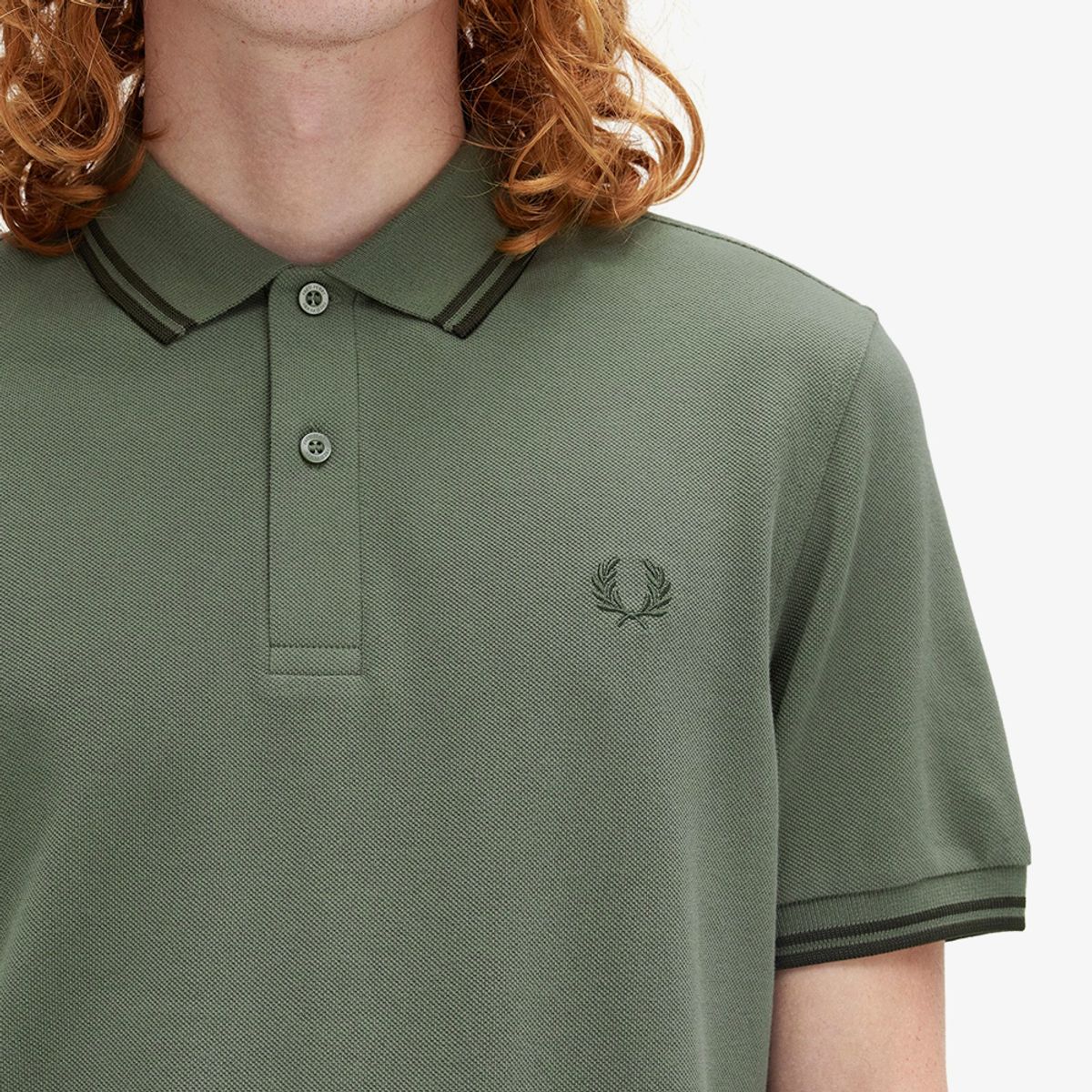 프레드페리(FRED PERRY) [M3600] 트윈 팁 프레드페리 셔츠 (W49) AFPM2433600-W49
