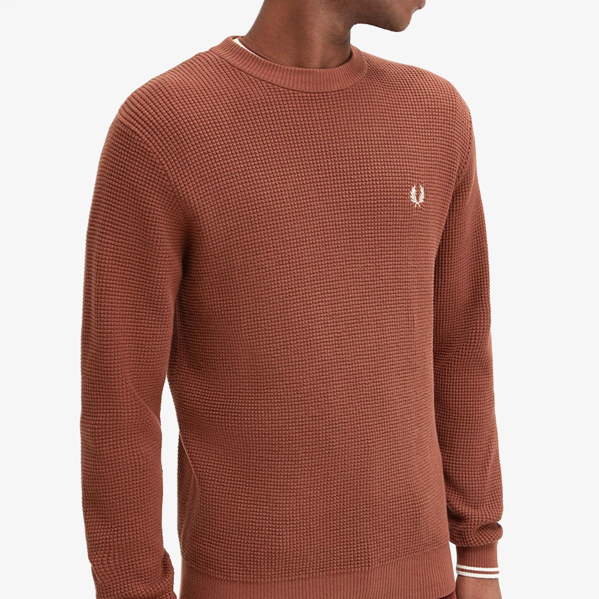 프레드페리(FRED PERRY) [Sharp] 와플 스티치 니트 (S54) AFPM2436507-S54
