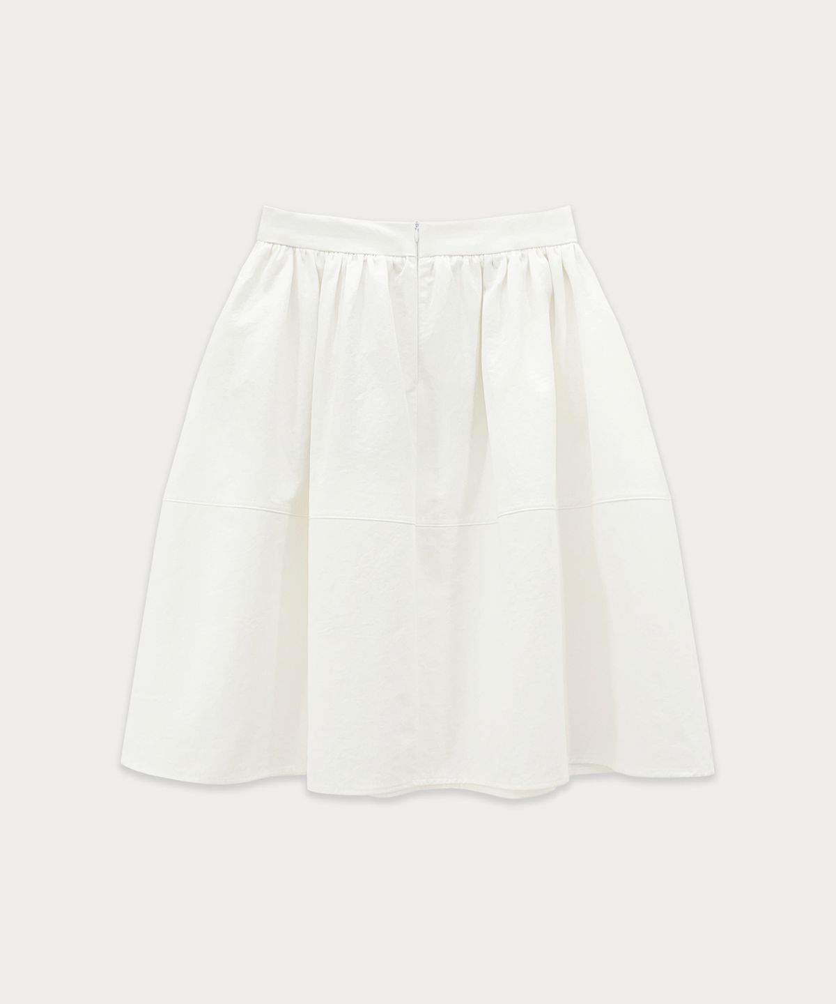 썸웨어버터(SOMEWHEREBUTTER) Vienna full skirt - Ivory