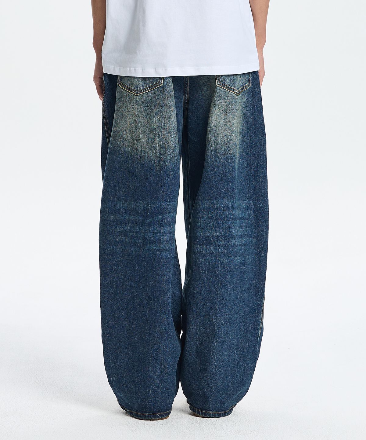 기철(KICHUL) OLD TREE NEW BAGGY DENIM PANTS (INDIGO)