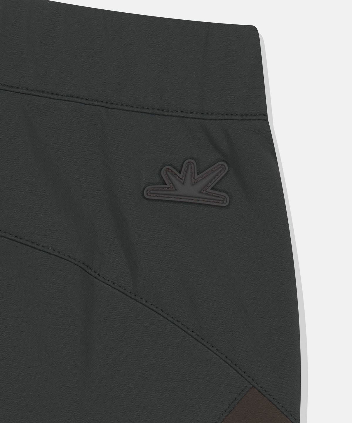 썬러브투어(SUNLOVETOUR) W Layered Skirt Pants Charcoal
