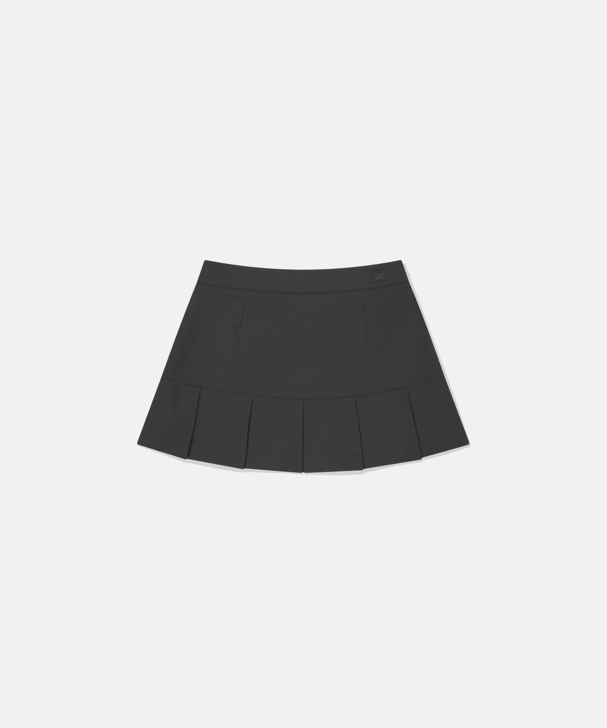 썬러브투어(SUNLOVETOUR) W Layered Skirt Pants Charcoal