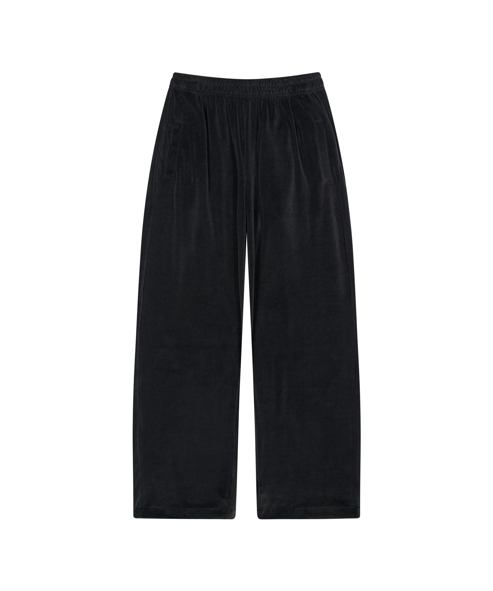 ★AAKAM★ 98 Patch Velour Pants Black AK24PT33BK MUSINSA | AAKAM 98 Patch Velour Pants (Black)