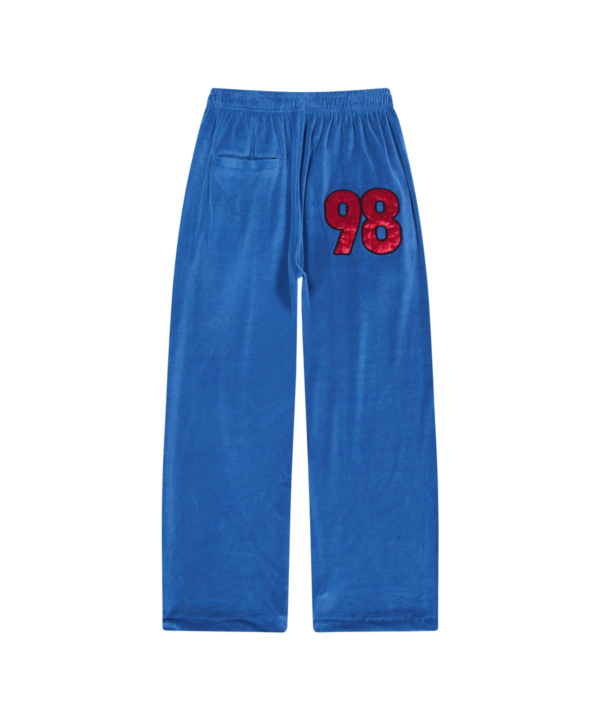아캄(AAKAM) 98 Patch Velour Pants (Blue)