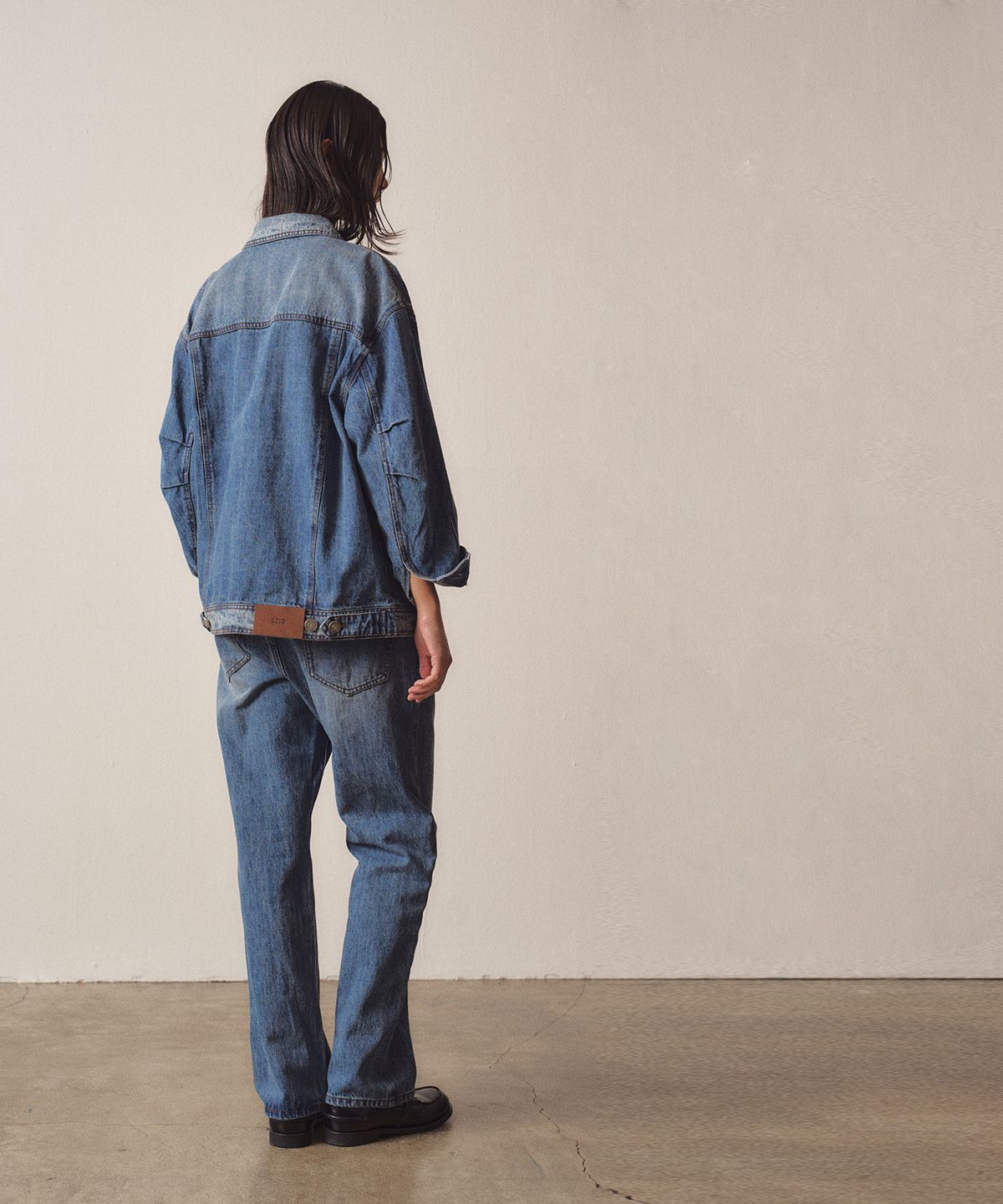 이지오 우먼(EZIO WOMEN) W Blue Washed Denim Pants