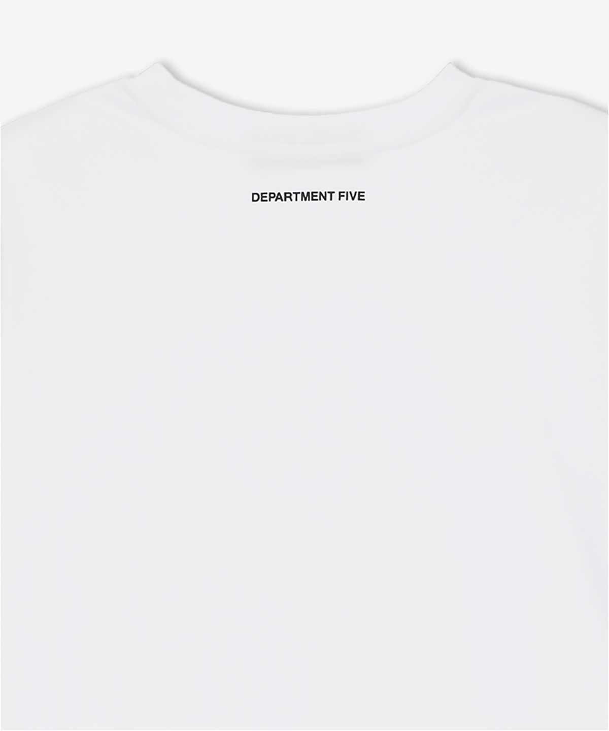 디파트먼트 파이브(DEPARTMENT FIVE) 로고 반소매 티셔츠 - 화이트 / UT5062JF0015000P07001