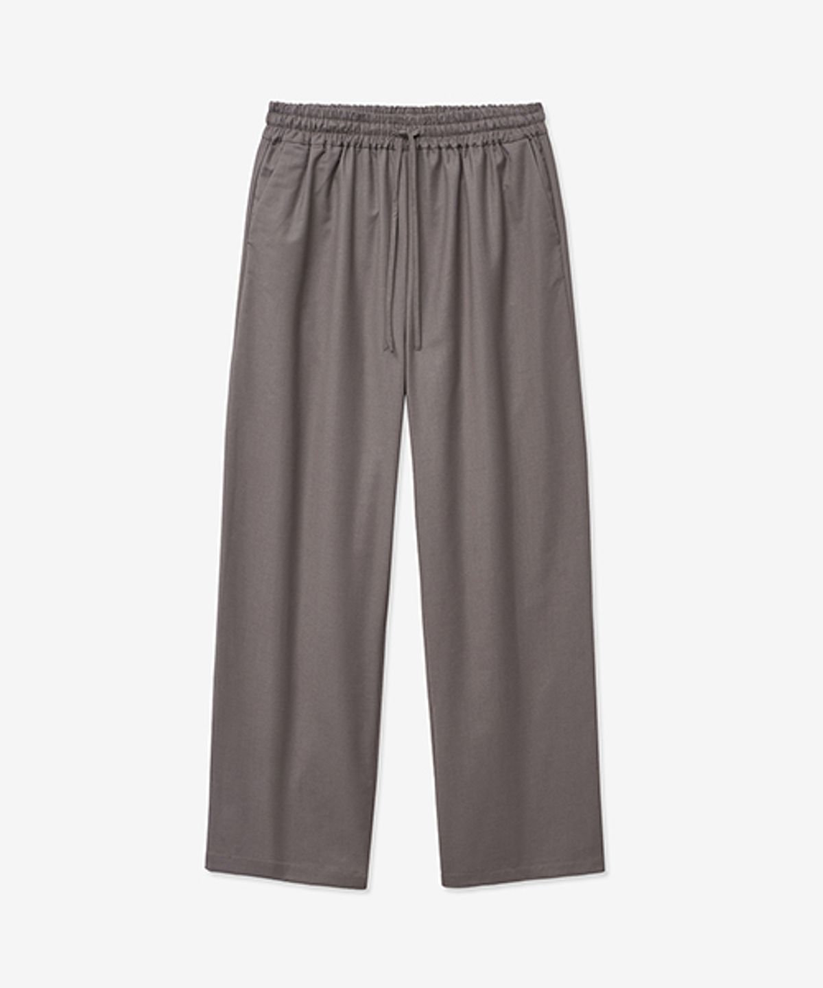 레이디 볼륨(LADY VOLUME) [ALL-SEASON] BANDING LOOSE WIDE SLACKS_LIGHE BEIGE