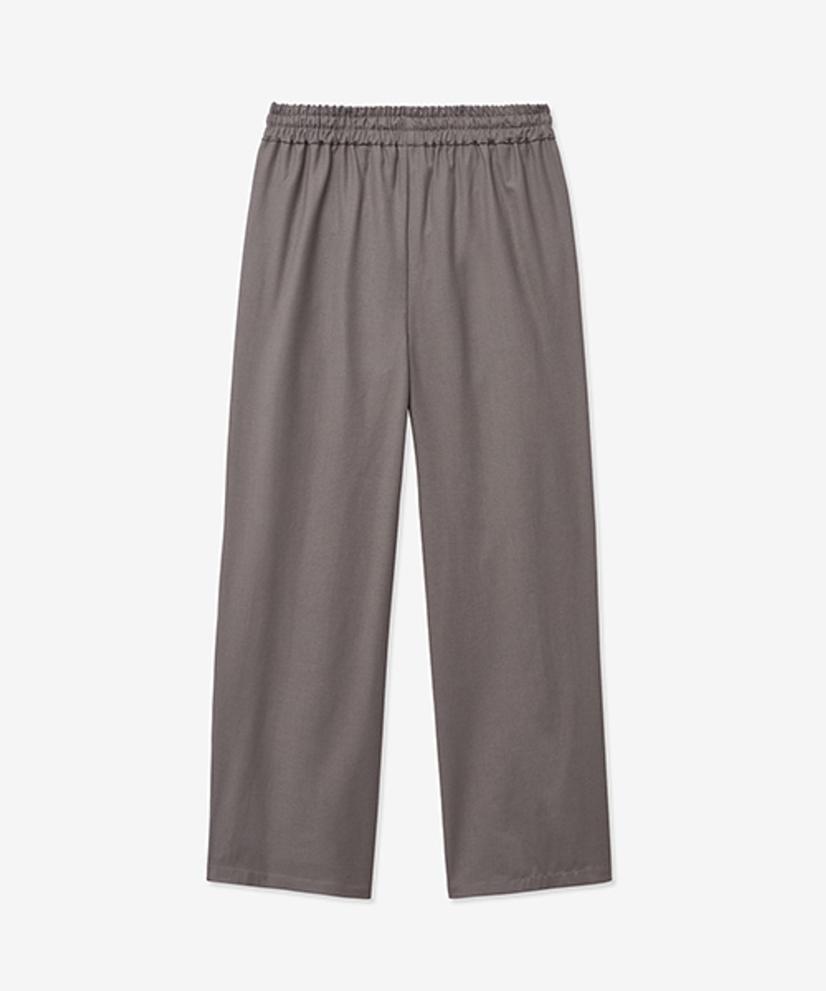레이디 볼륨(LADY VOLUME) [ALL-SEASON] BANDING LOOSE WIDE SLACKS_LIGHE BEIGE
