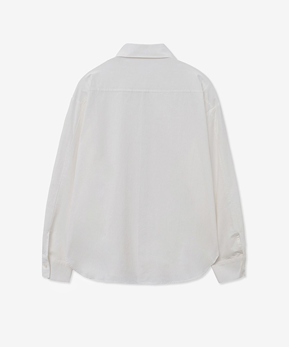 레이디 볼륨(LADY VOLUME) STANDARD LINE BASIC SHIRT_IVORY
