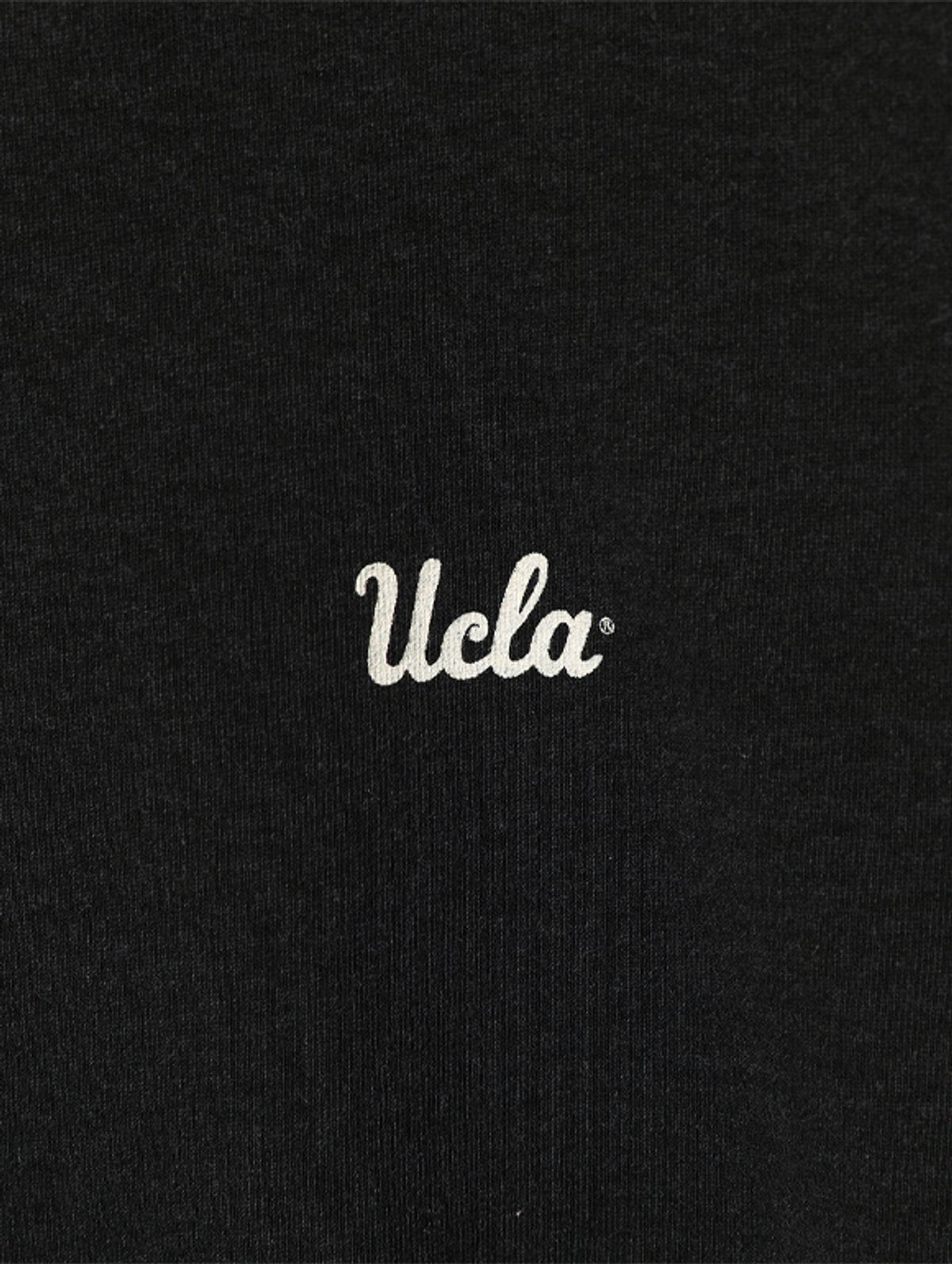 유씨엘에이(UCLA) UCLA 데님라이크 오버핏 맨투맨[BLACK](UA8LT8B)