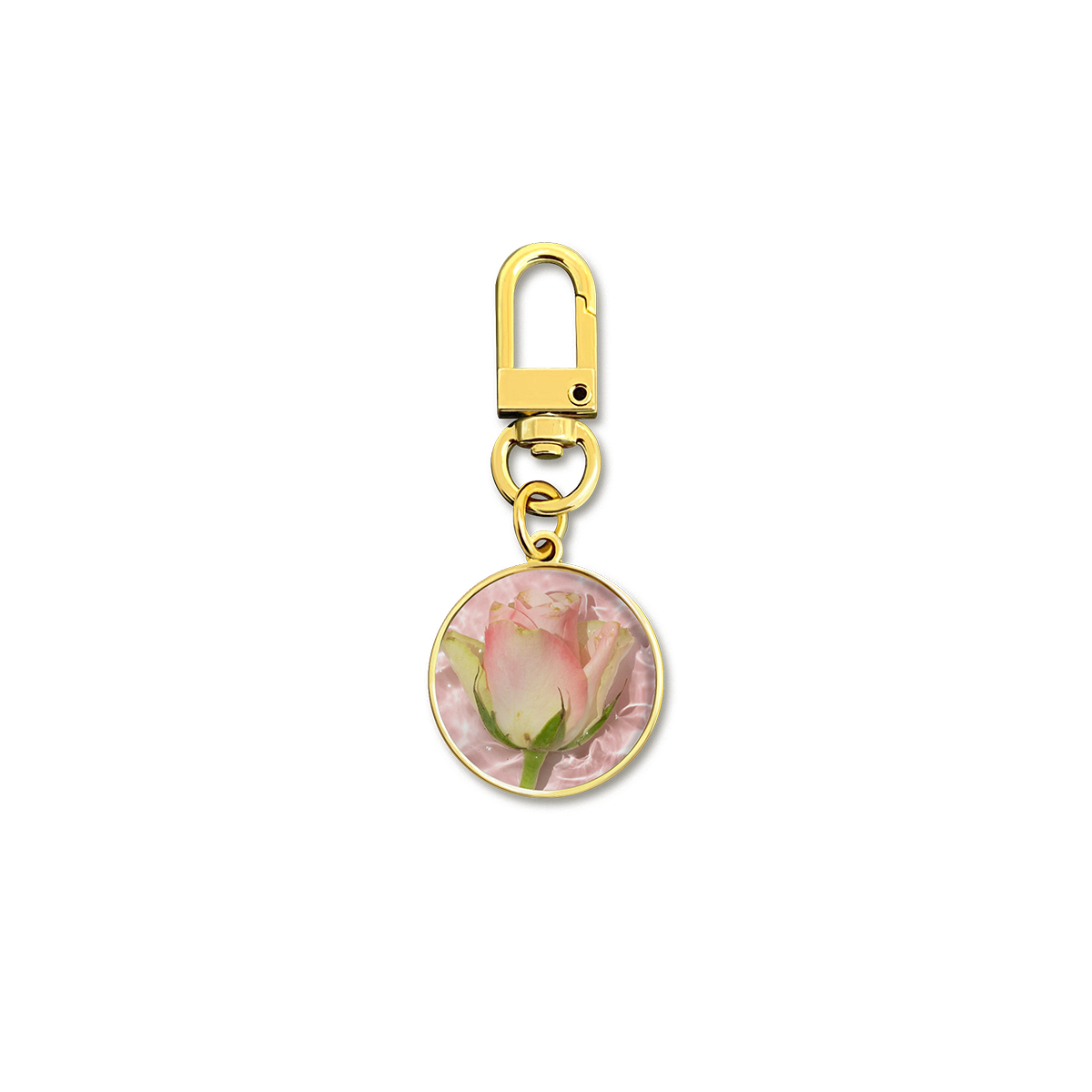 엘레나 러브(ELENALOVE) [Keyring] Pink rose water 키링