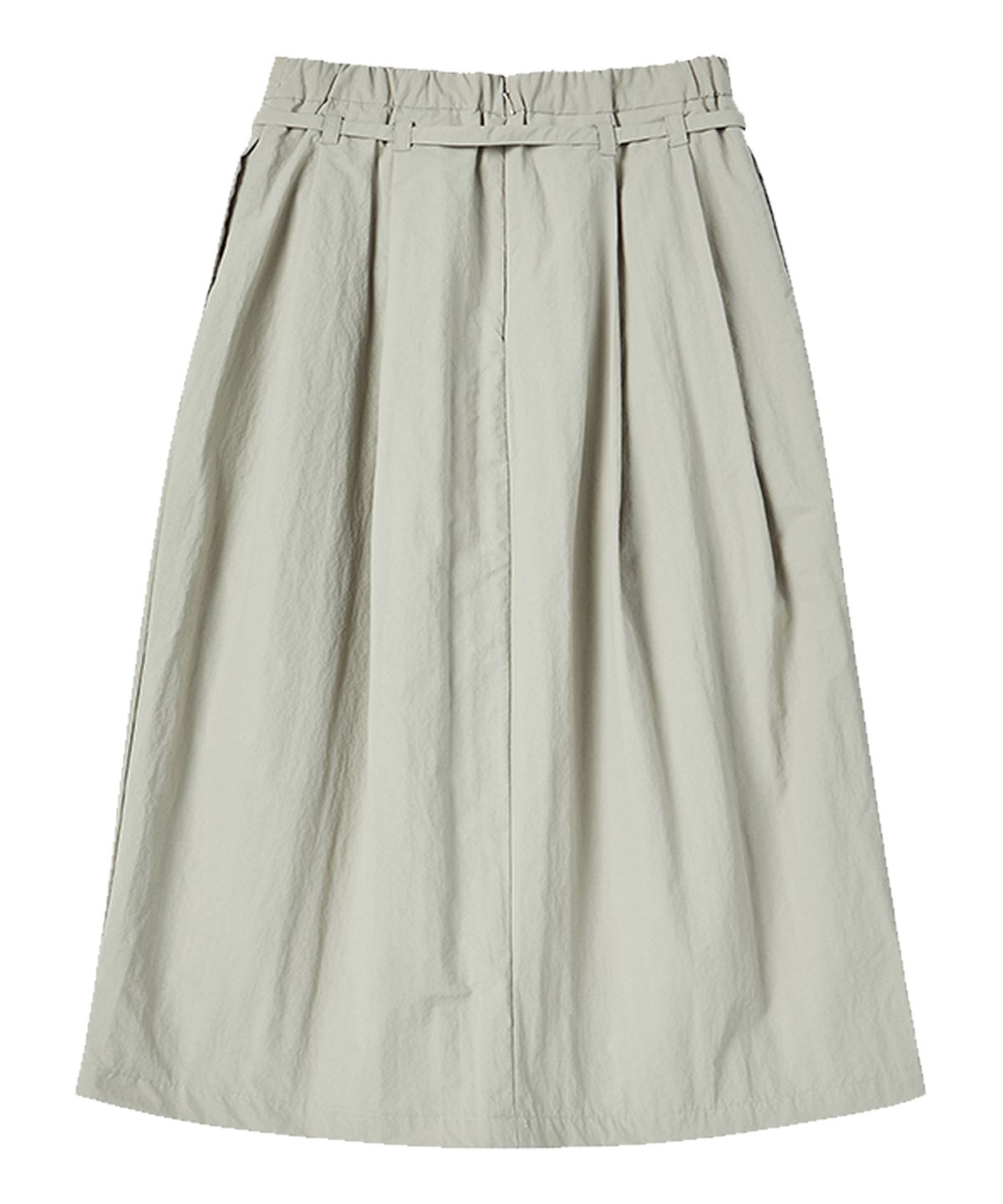 꼬모니노즈(COMONINOZ) W BALLOON PLEATS SKIRT [BEIGE]