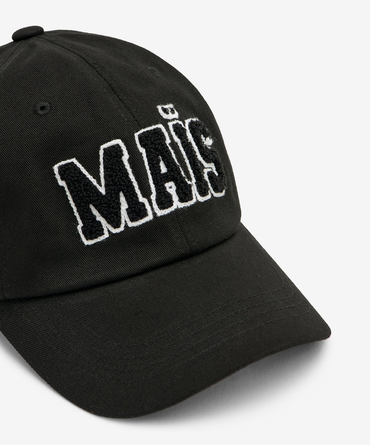 마이스(MAIS) SIGNATURE BOUCLE LOGO BALL CAP / BLACK
