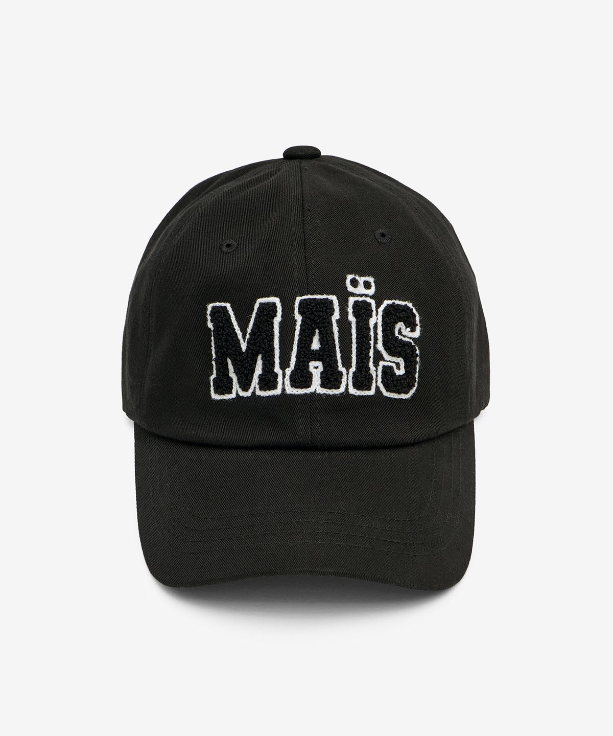 마이스(MAIS) SIGNATURE BOUCLE LOGO BALL CAP / BLACK
