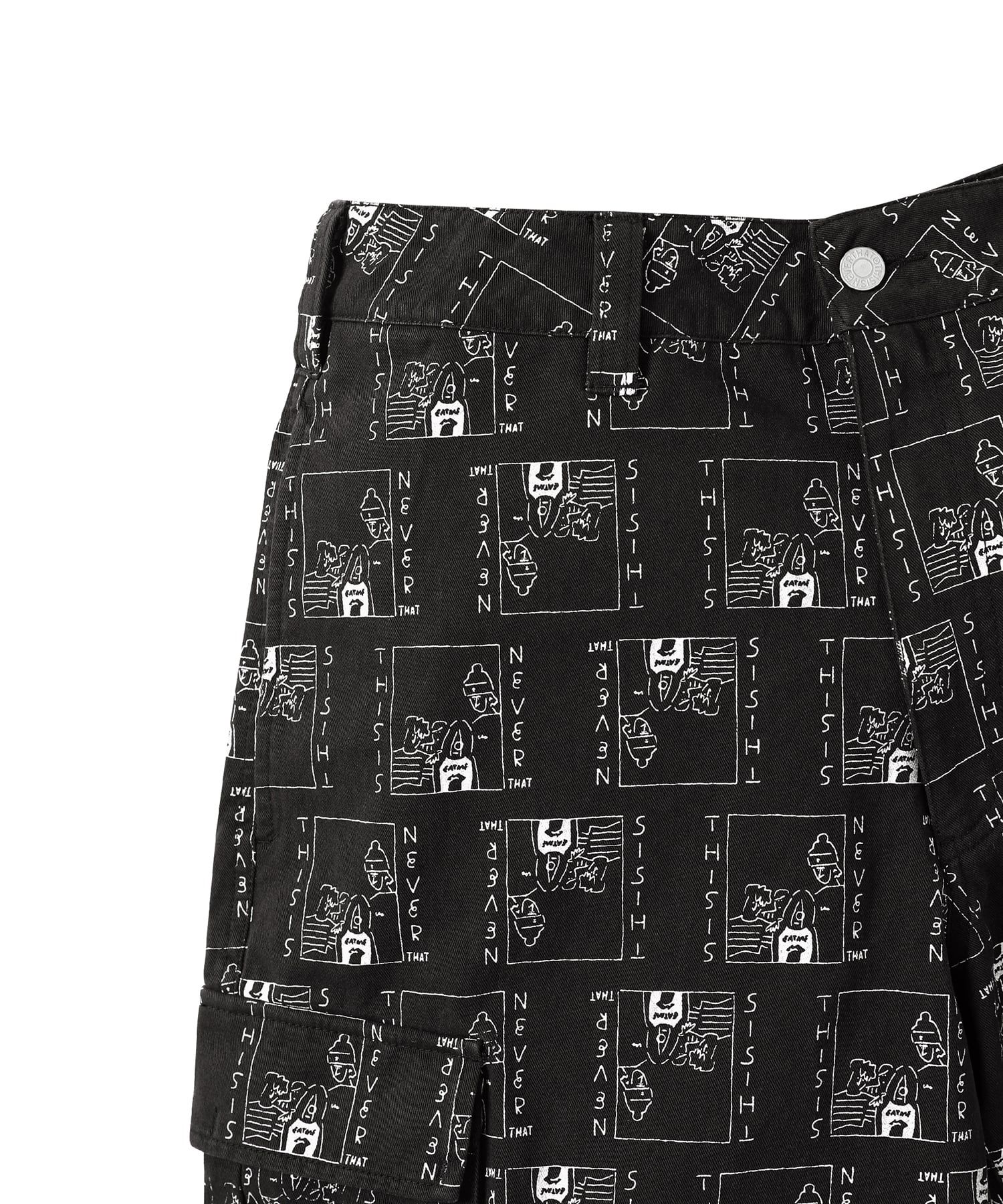 さらに100円引き◆thisisneverthat◆TNT Yu Nagaba Cargo Short TNT Yu Nagaba Cargo Short - thisisneverthat®