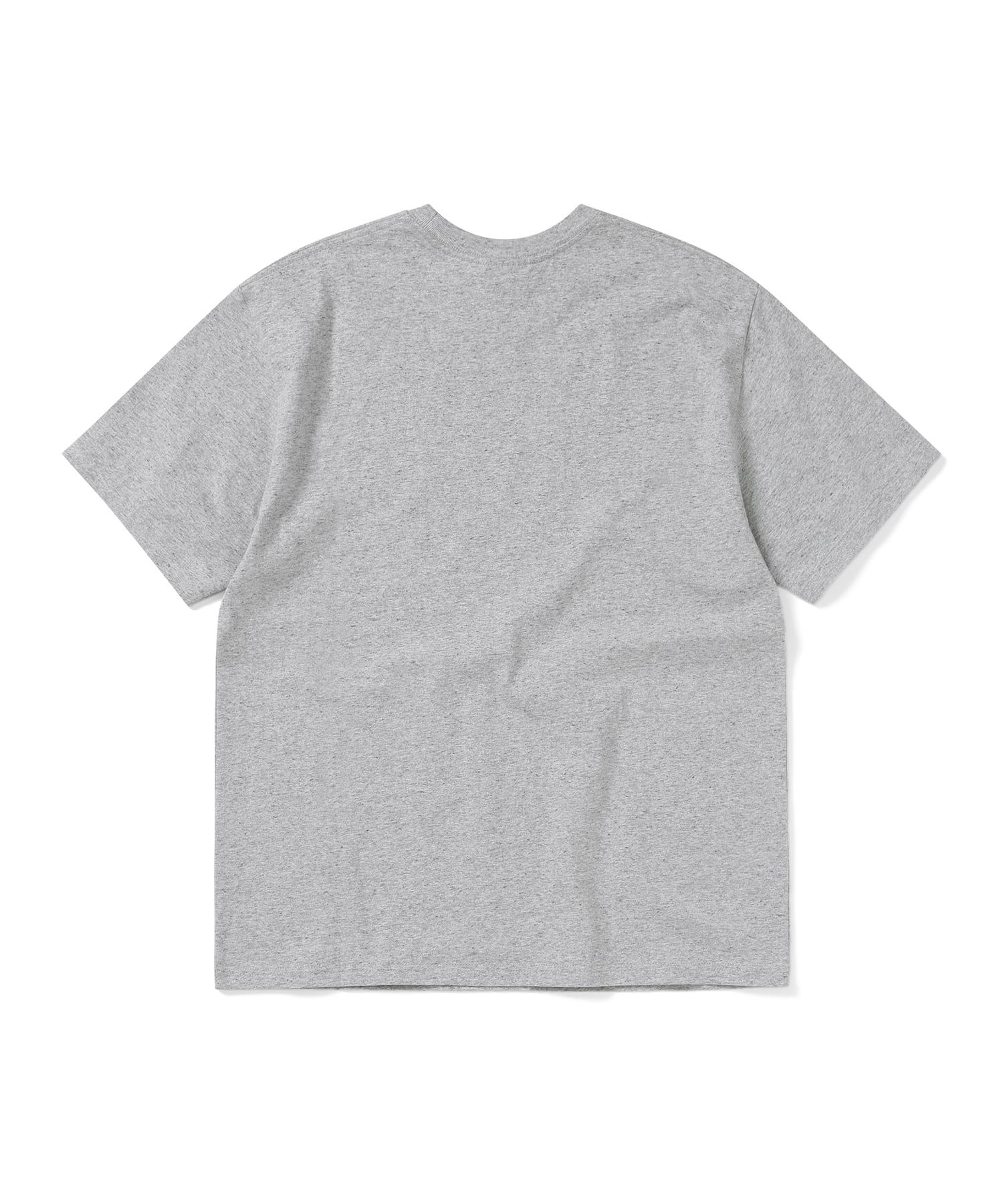 ★thisisneverthat★ TNT Yu Nagaba Graphic Tee Heather Grey N TNTYuNagabaGraphicTee-