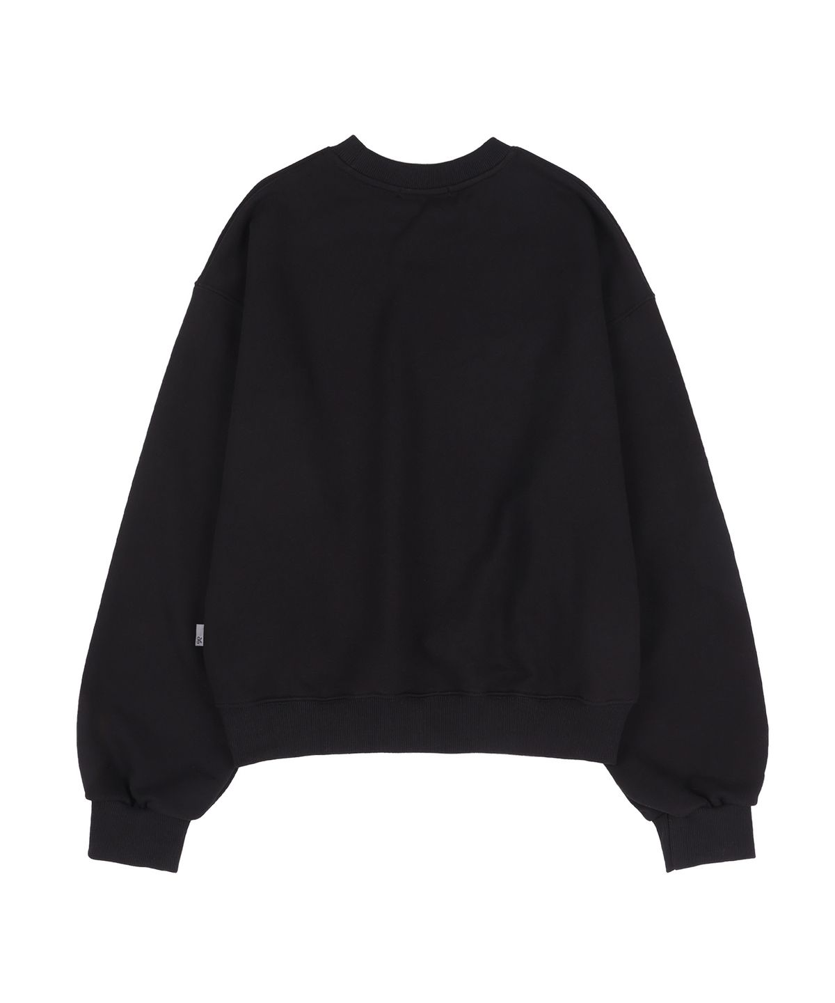 팬시클럽(FANCY CLUB) 크림슨 하트 스웻셔츠 (BLACK)_F24ZB055