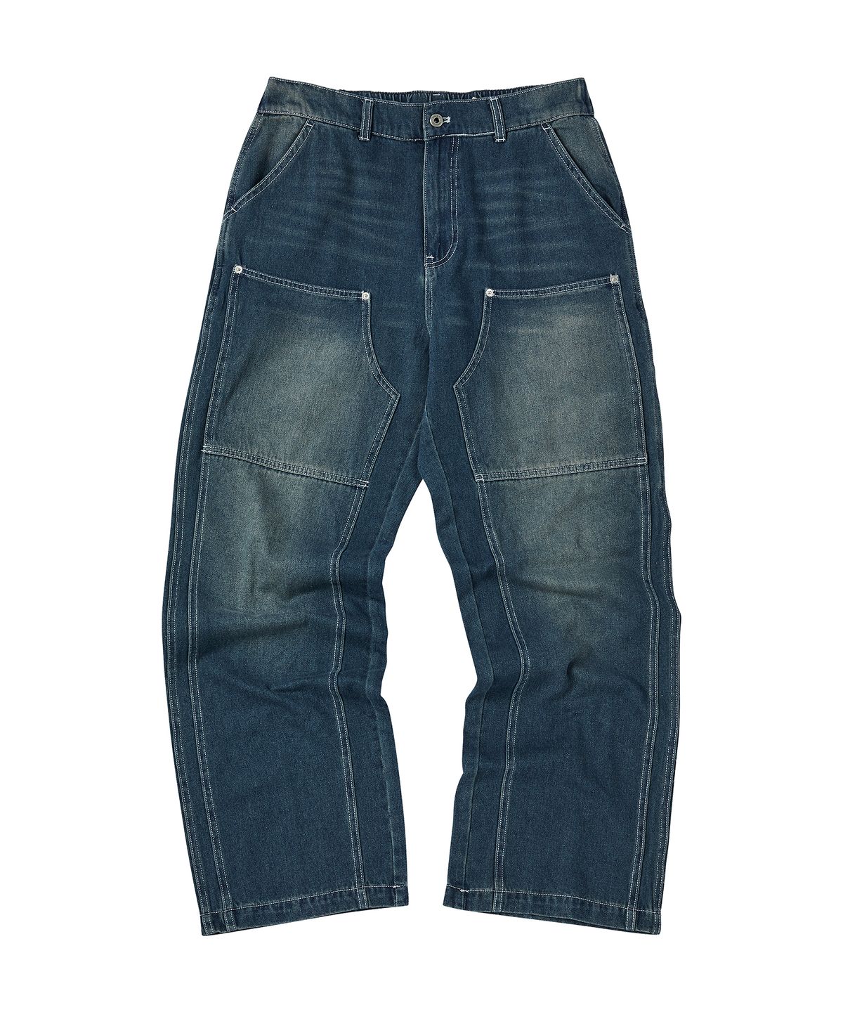 꼬모니노즈(COMONINOZ) NINOZ MENS WORK PANTS [BLUE]
