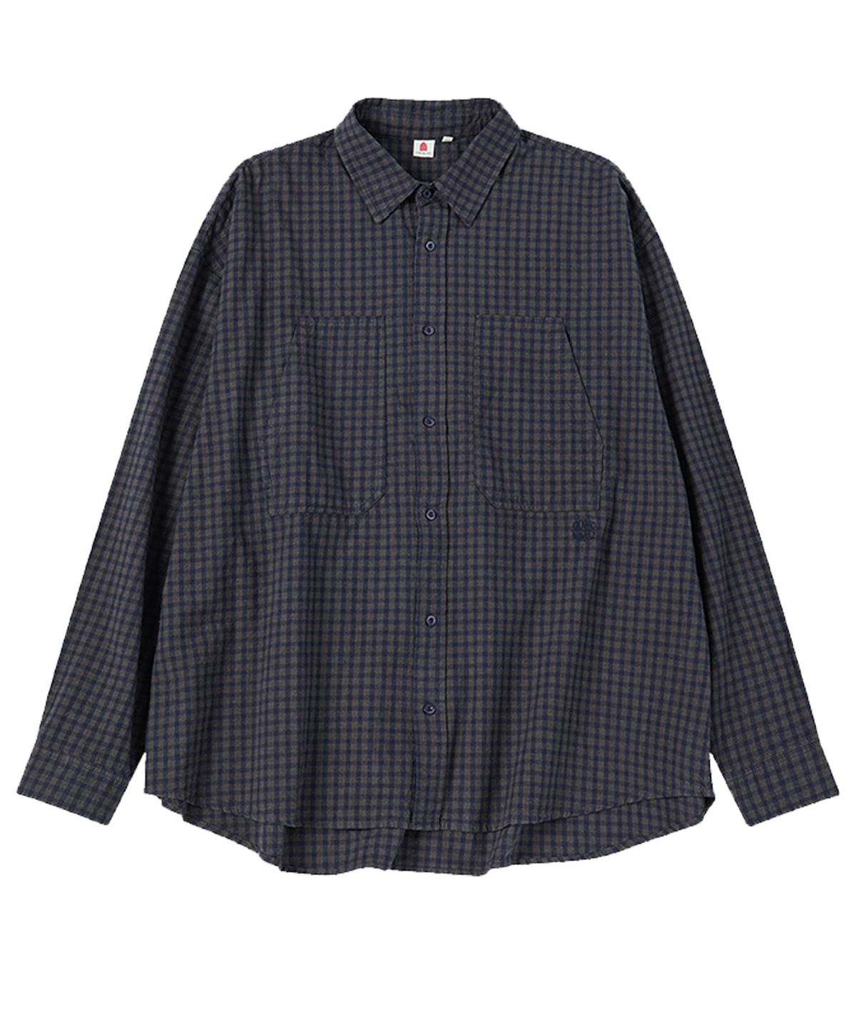 꼬모니노즈(COMONINOZ) NOZ COTTON SHIRT [CHECK]