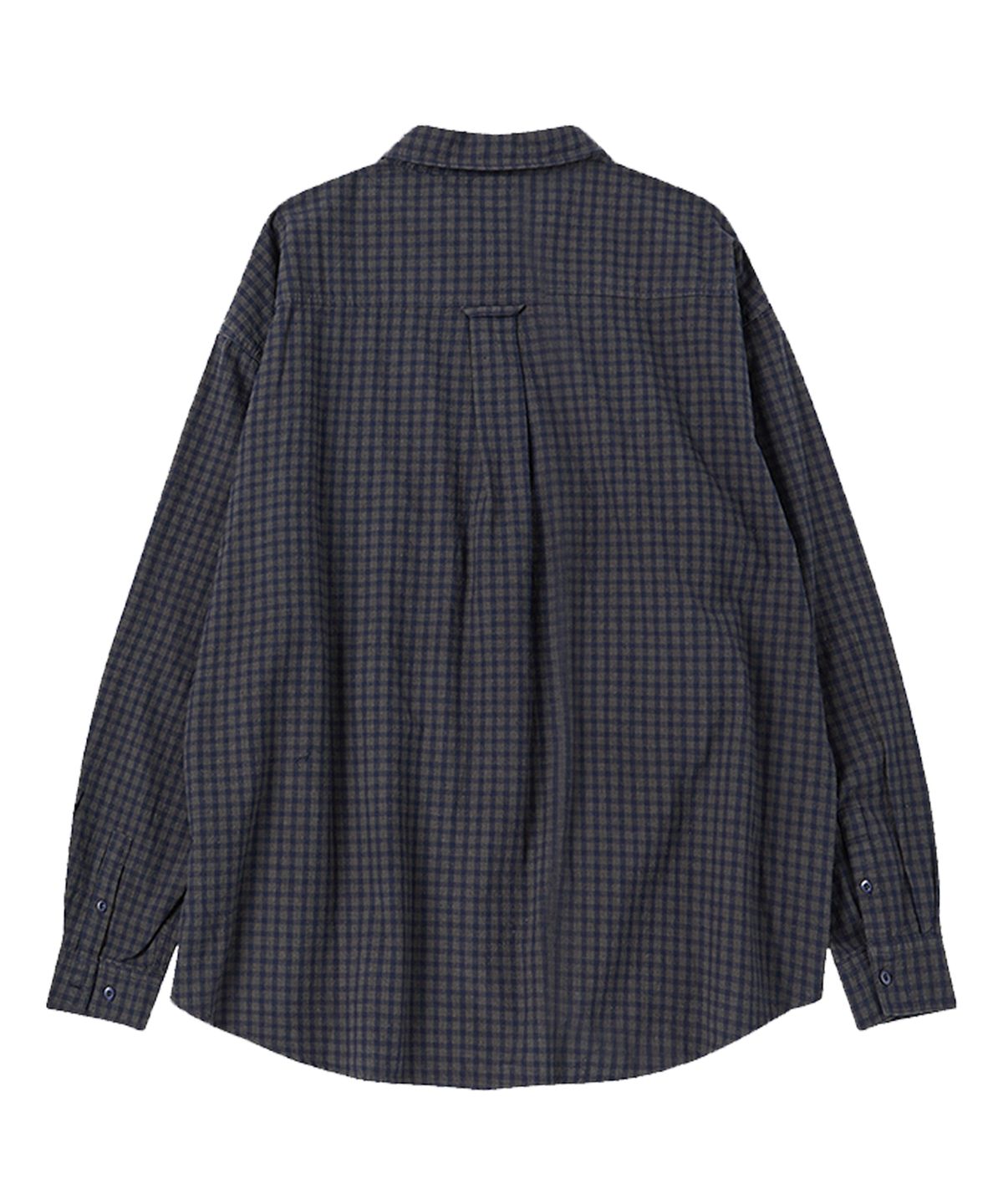 꼬모니노즈(COMONINOZ) NOZ COTTON SHIRT [CHECK]