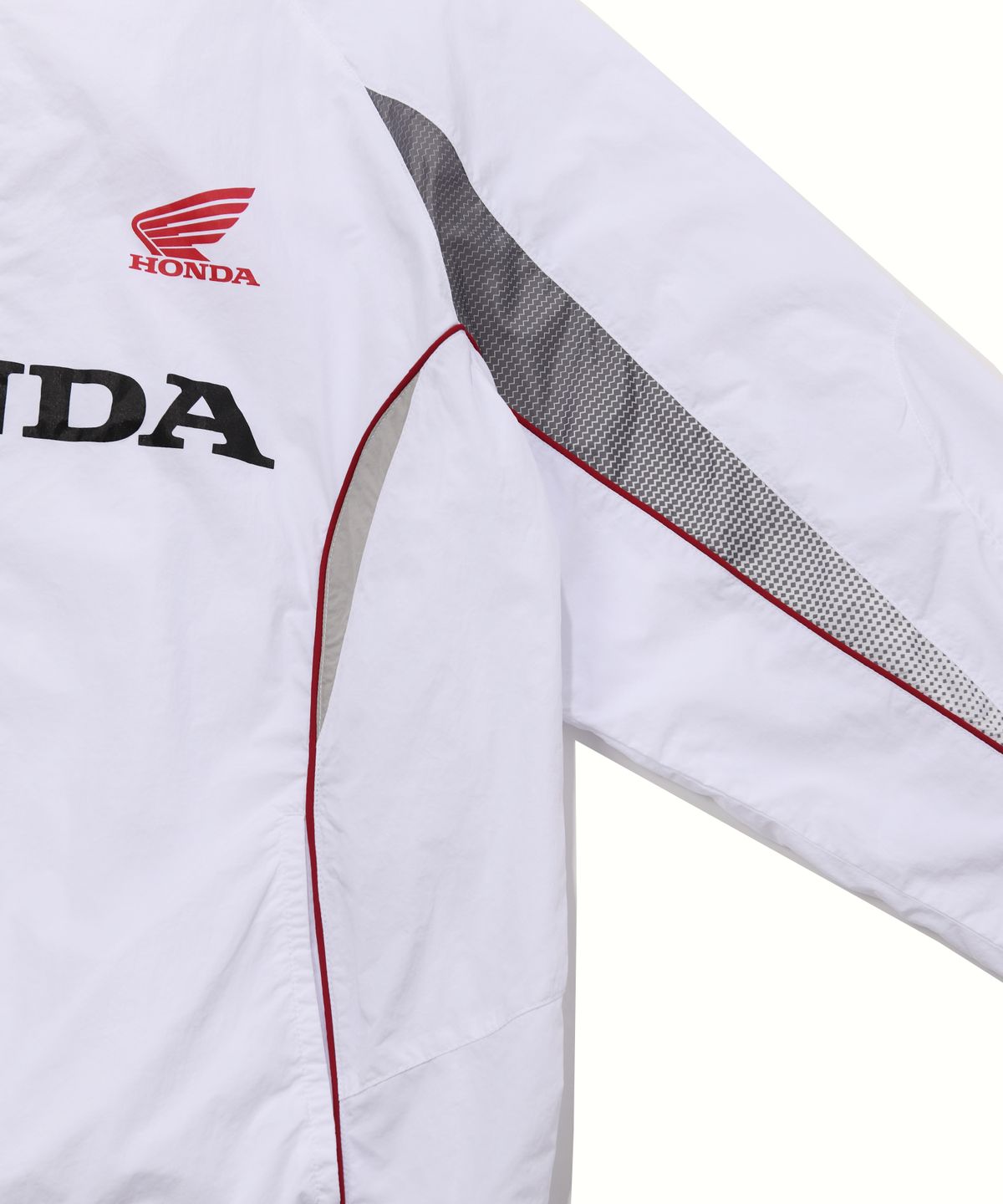 핍스 모터사이클(PHYPS MOTORCYCLE) Track Zip up Jacket White