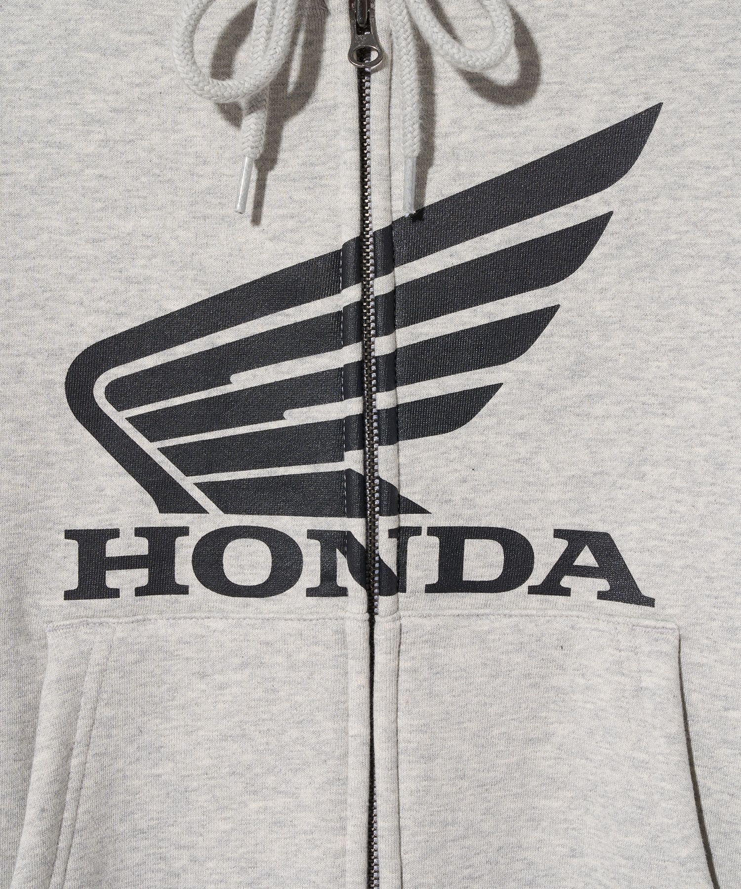 MUSINSA | Honda Motorcycle [Crop] Original Wing logo Hoodie
