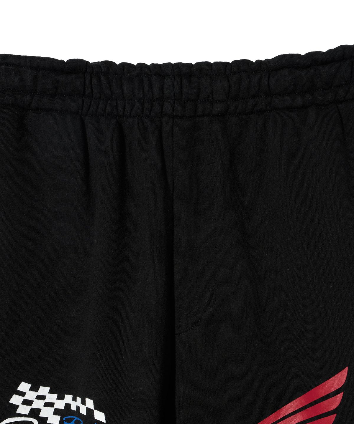 핍스 모터사이클(PHYPS MOTORCYCLE) Logo Artwork Sweat Pants Black