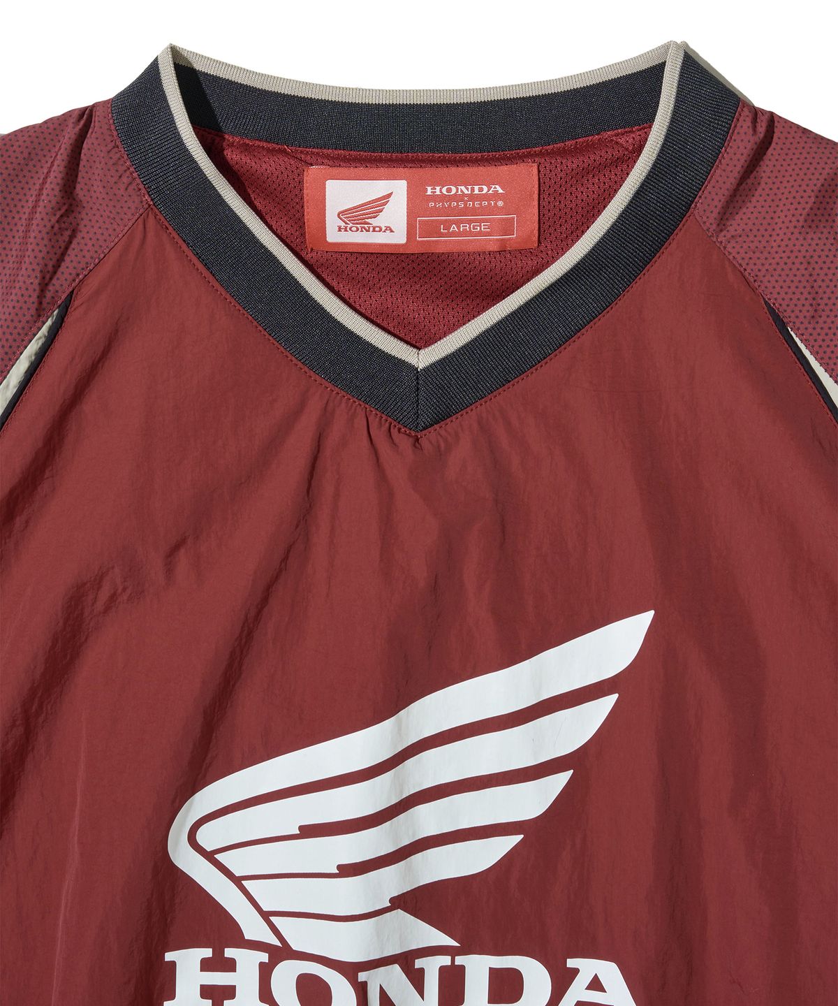 핍스 모터사이클(PHYPS MOTORCYCLE) Speed Track nylon Long sleeve Red