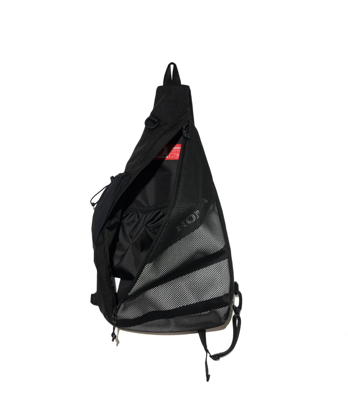 핍스 모터사이클(PHYPS MOTORCYCLE) Motorcycle Sling Bag Black