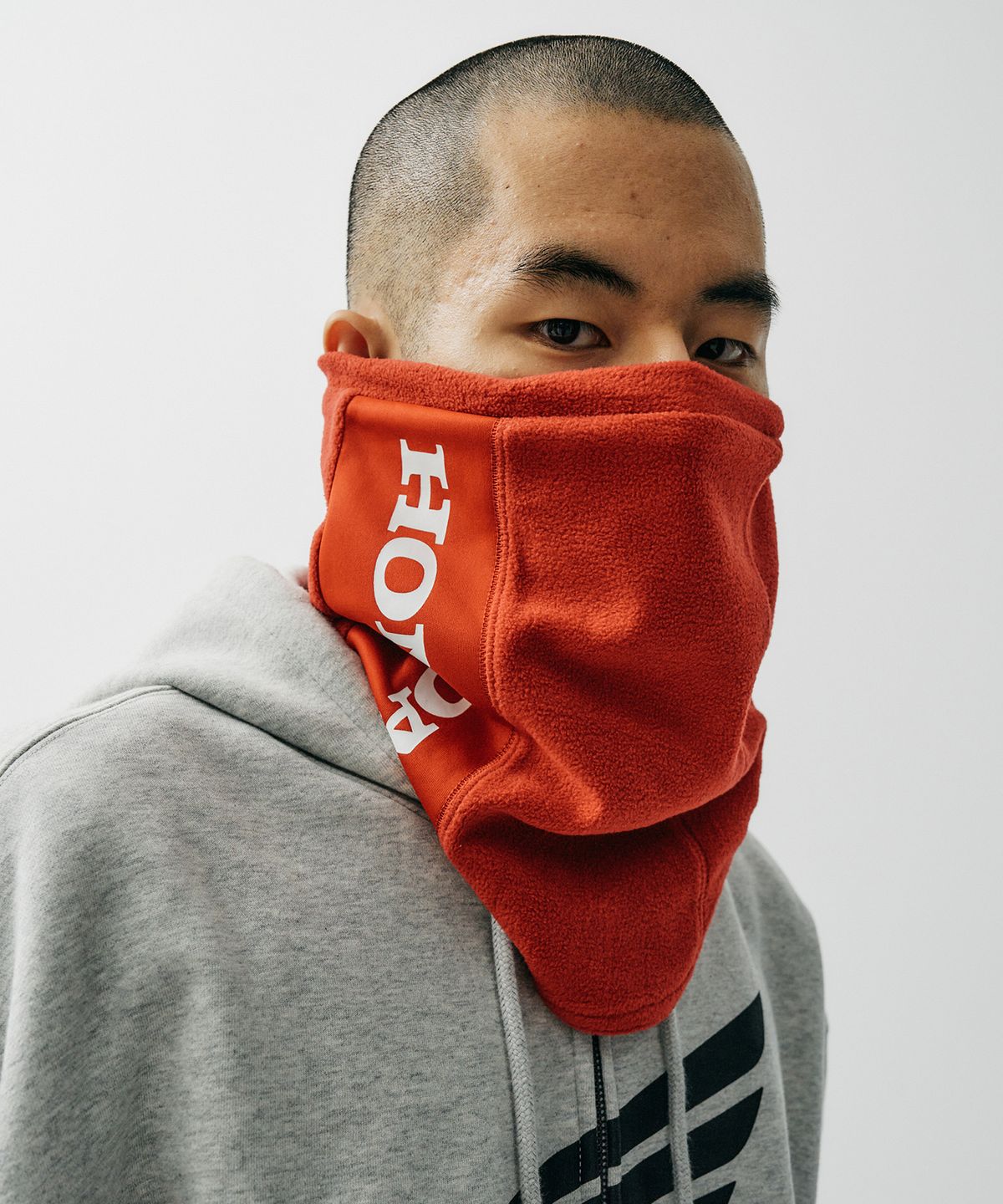 핍스 모터사이클(PHYPS MOTORCYCLE) Motorcycle Fleece Mask Red