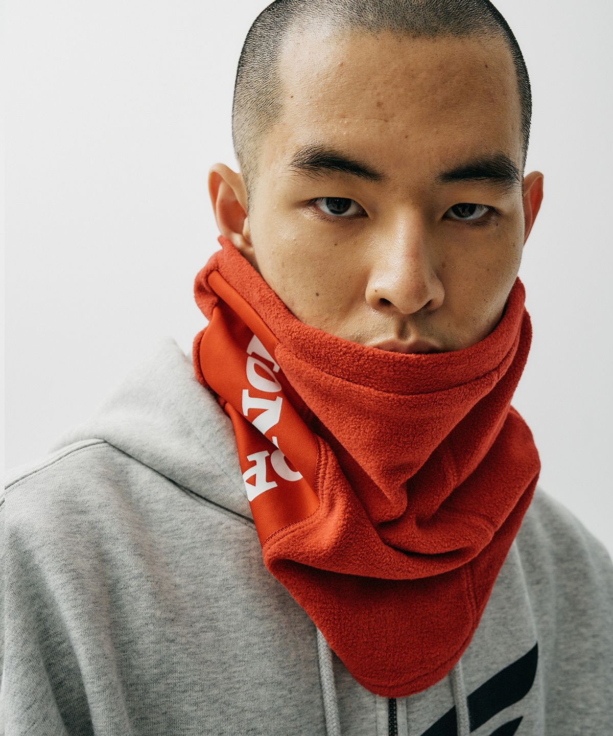 핍스 모터사이클(PHYPS MOTORCYCLE) Motorcycle Fleece Mask Red