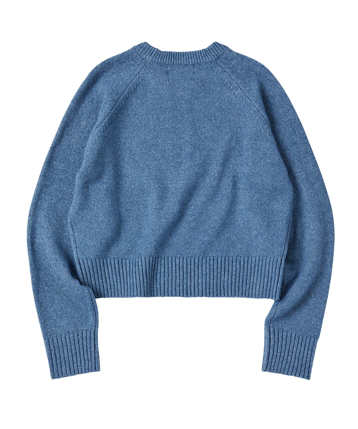 꼬모니노즈(COMONINOZ) MULTI TONE PULLOVER [BLUE]