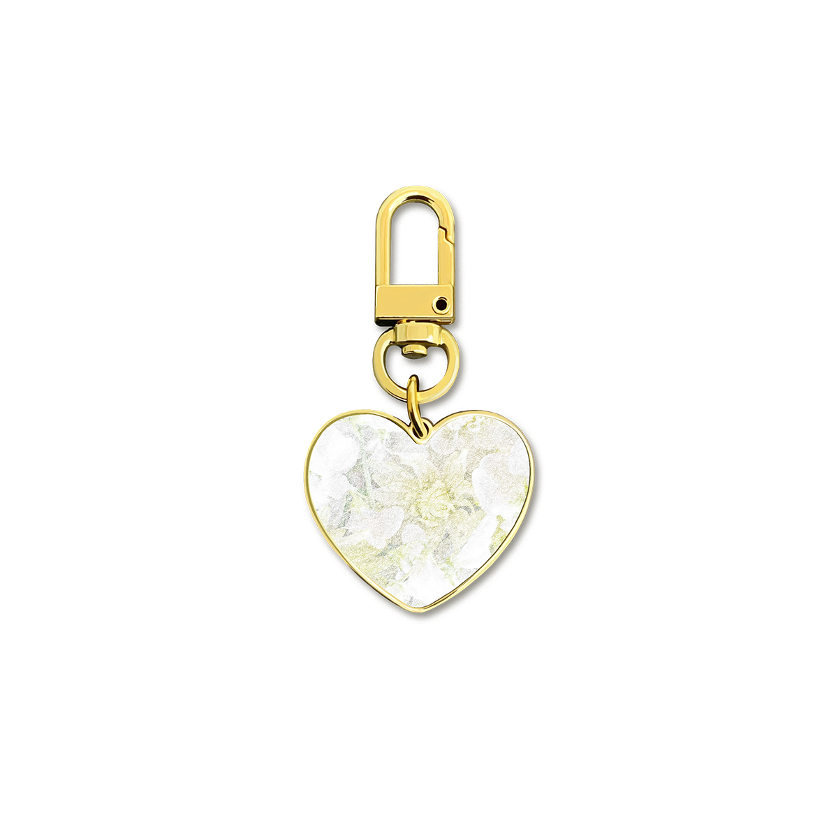 엘레나 러브(ELENALOVE) [Keyring] White flower sketch 키링