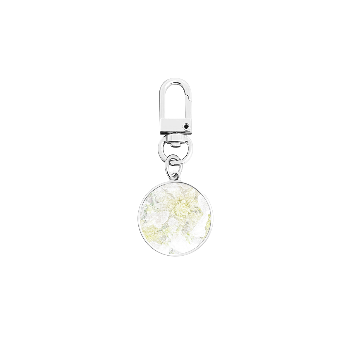 엘레나 러브(ELENALOVE) [Keyring] White flower sketch 키링