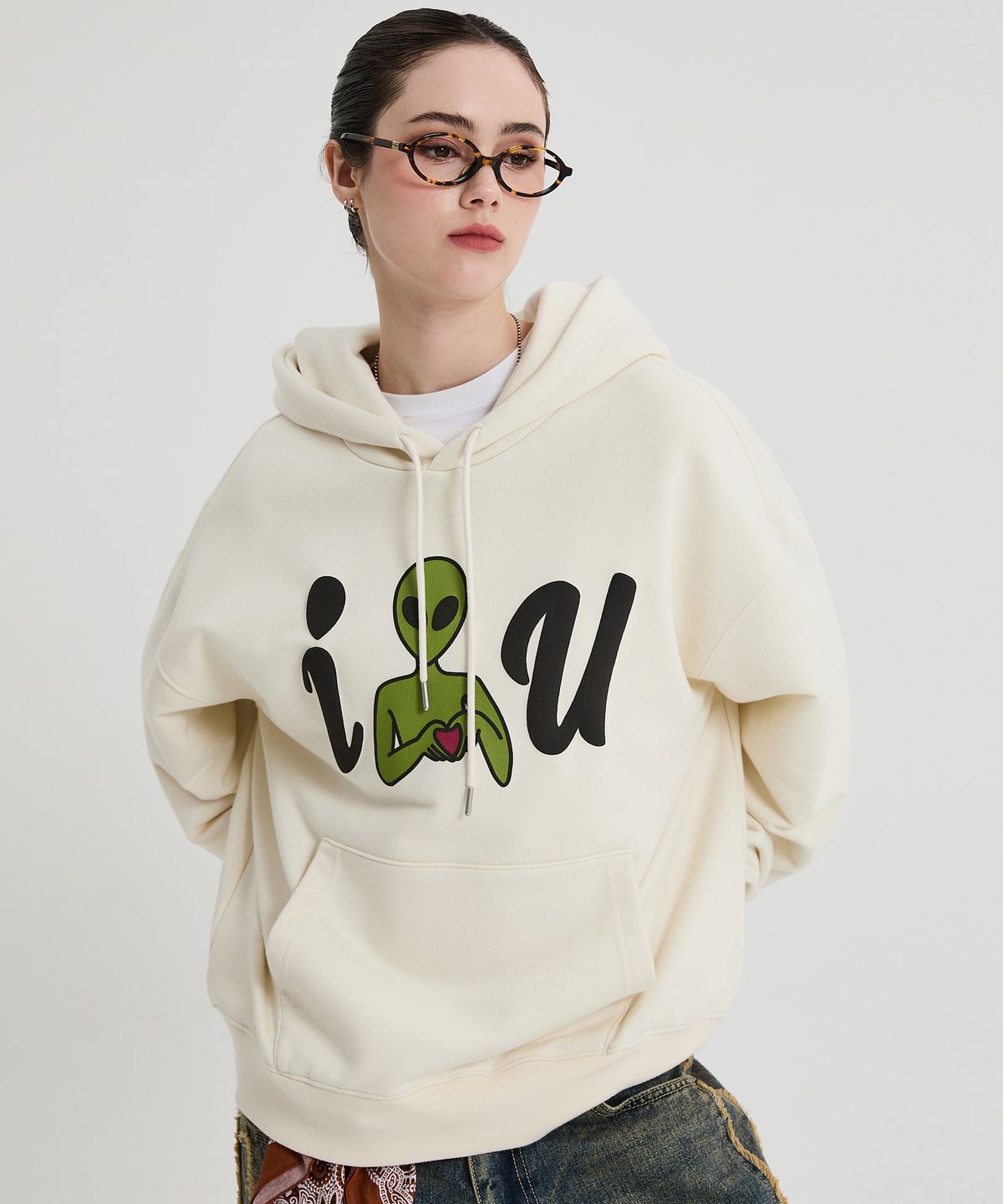 후드후드(HOODHOOD) I hood U 후드 아이보리