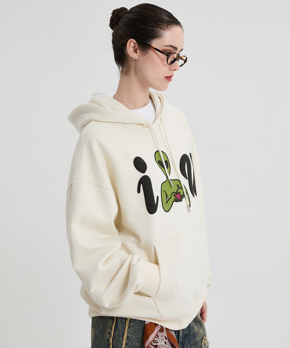 후드후드(HOODHOOD) I hood U 후드 아이보리