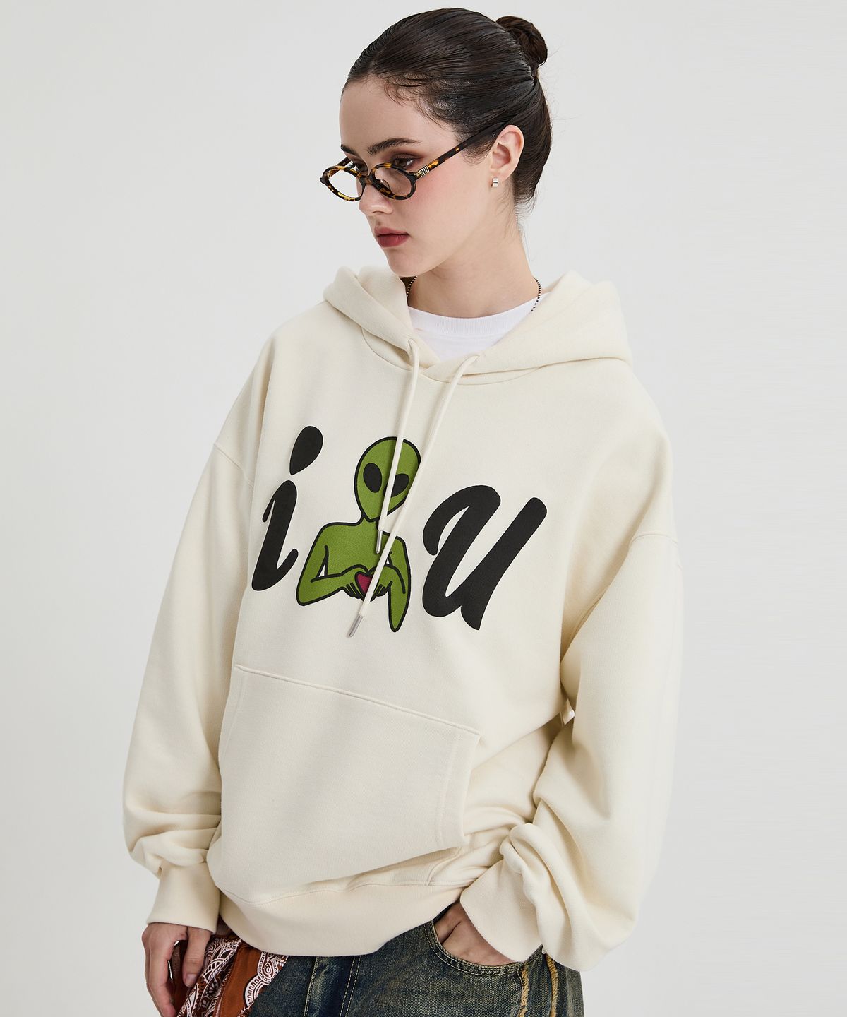 후드후드(HOODHOOD) I hood U 후드 아이보리