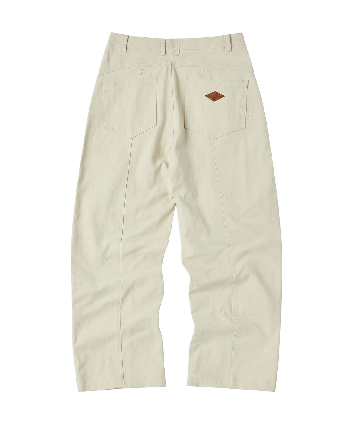 꼬모니노즈(COMONINOZ) PARACHUTE BALLOON PANTS [IVORY]
