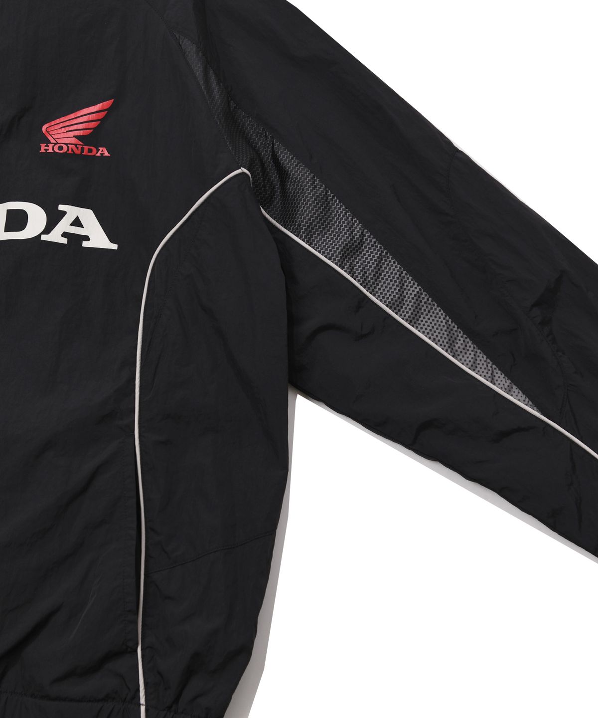 핍스 모터사이클(PHYPS MOTORCYCLE) Track Zip up Jacket Black