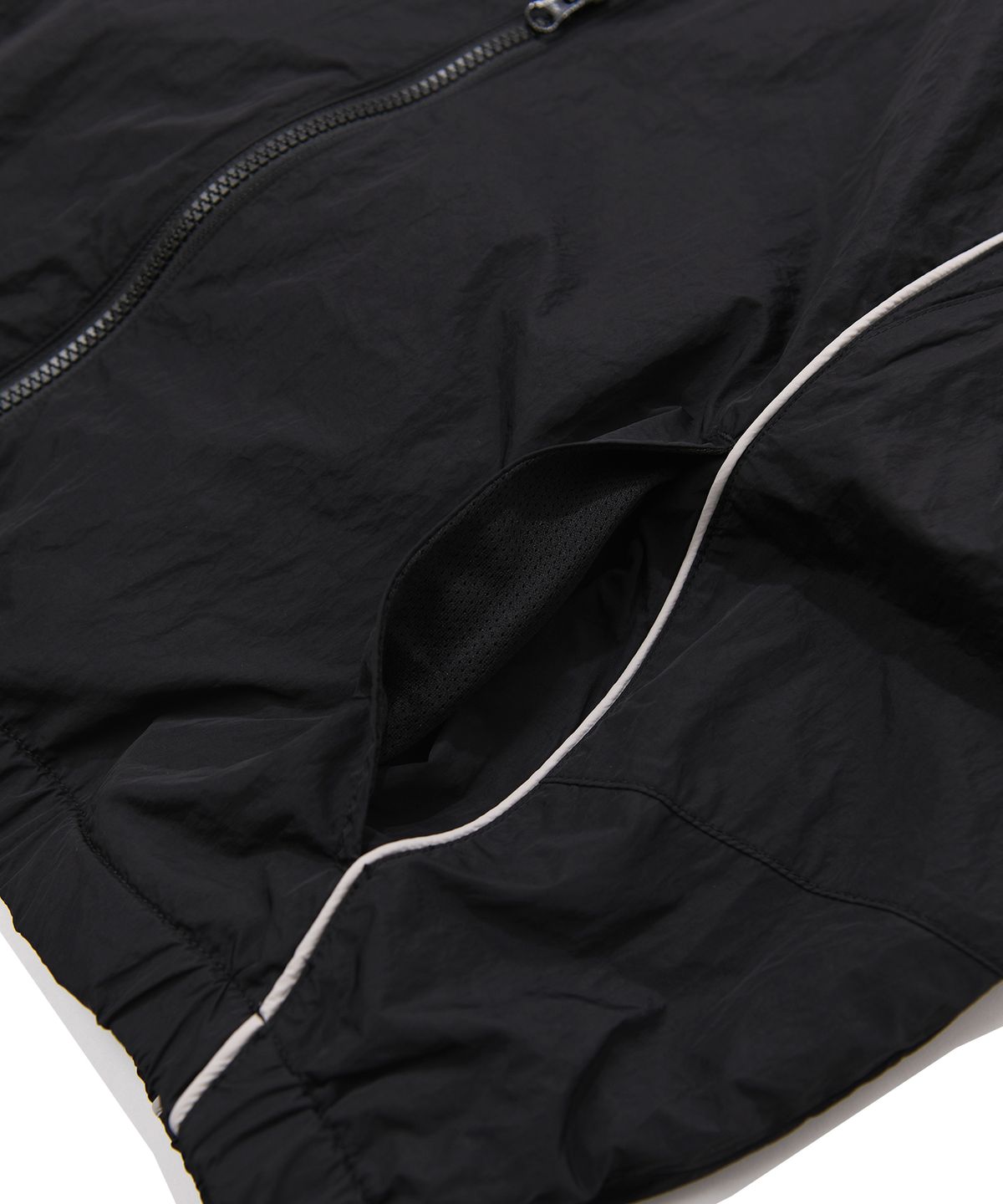 핍스 모터사이클(PHYPS MOTORCYCLE) Track Zip up Jacket Black