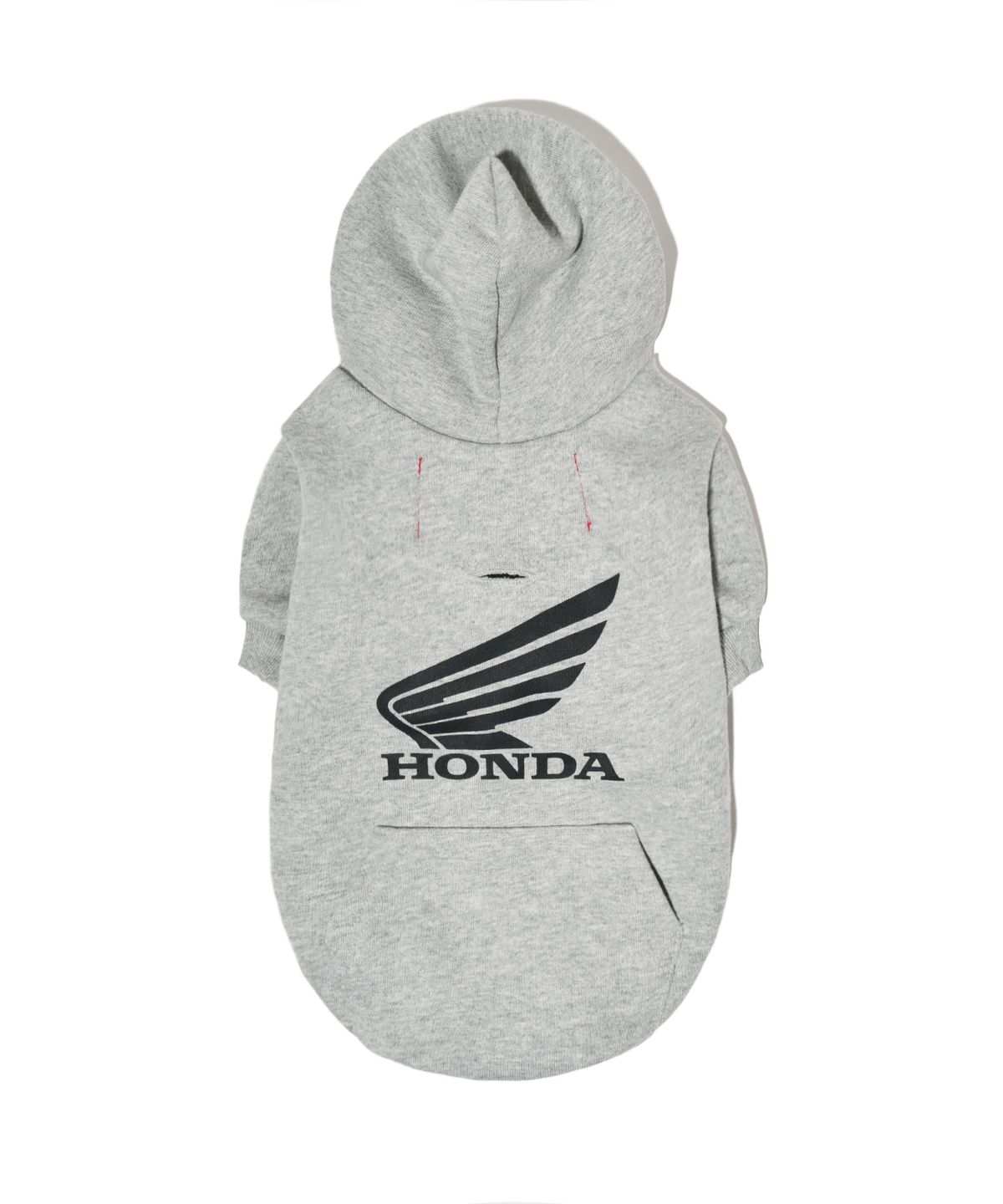 핍스 모터사이클(PHYPS MOTORCYCLE) Original Wing logo doggy Hoodie Gray