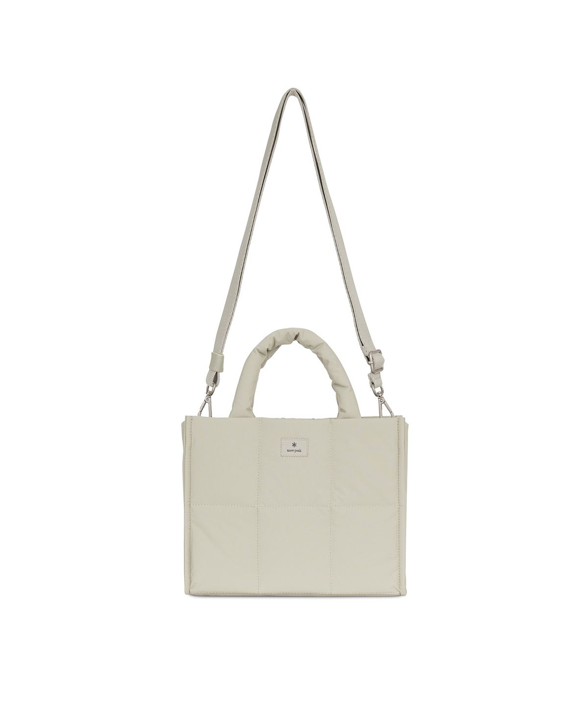 스노우피크 어패럴(SNOWPEAK APPAREL) 캠플 미디움 토트백 (S24FWCTB19) Light Beige