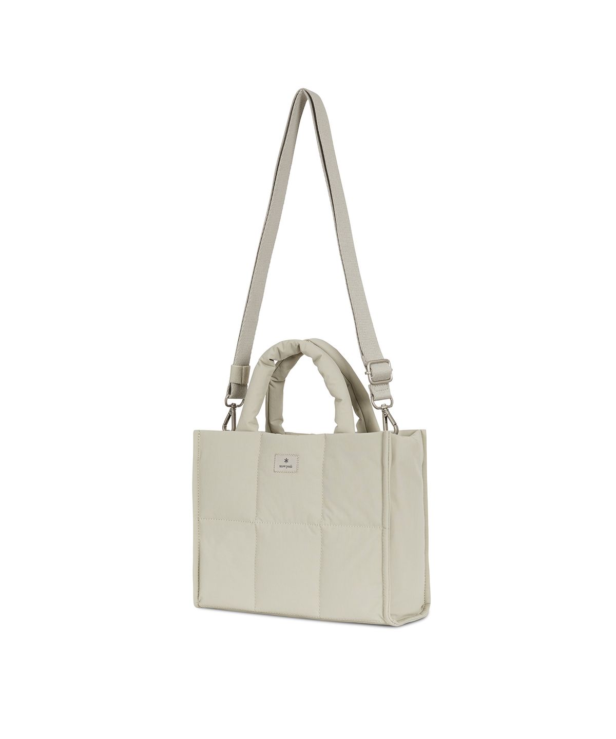 스노우피크 어패럴(SNOWPEAK APPAREL) 캠플 미디움 토트백 (S24FWCTB19) Light Beige
