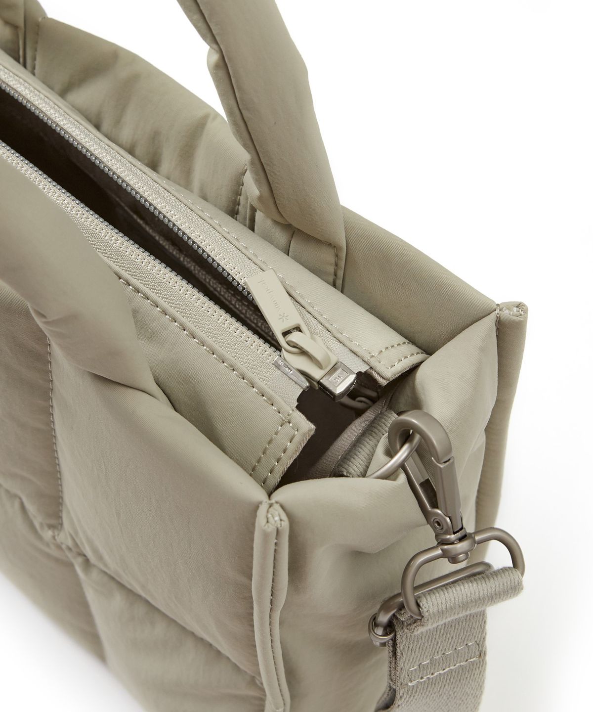 스노우피크 어패럴(SNOWPEAK APPAREL) 캠플 미디움 토트백 (S24FWCTB19) Light Beige
