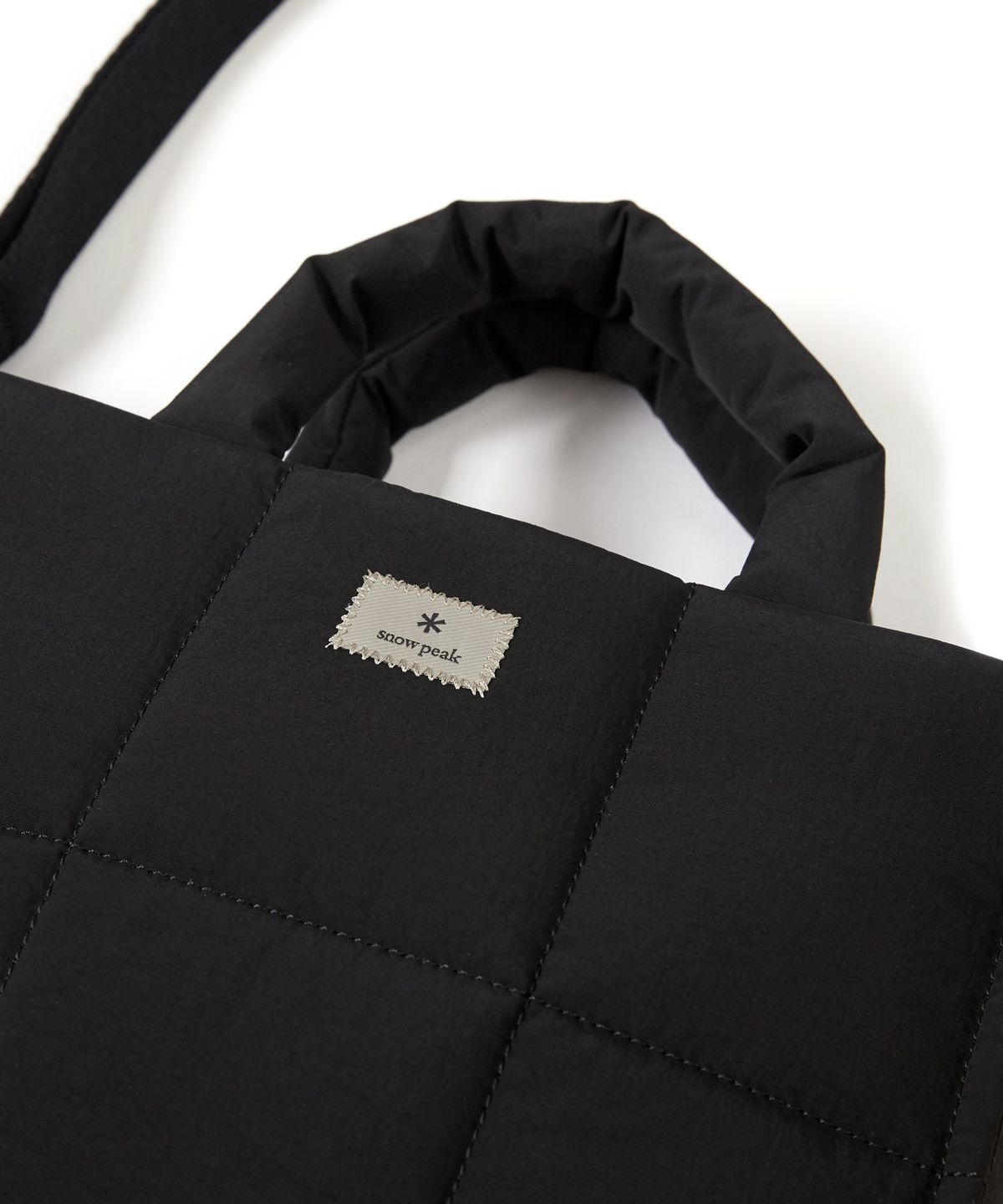 스노우피크 어패럴(SNOWPEAK APPAREL) 캠플 미디움 토트백 (S24FWCTB19) Black