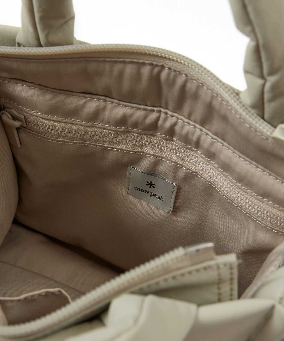 스노우피크 어패럴(SNOWPEAK APPAREL) 캠플 스몰 토트백 (S24FWCTB18) Light Beige